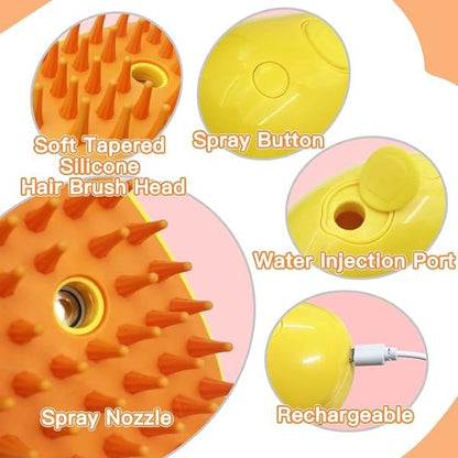 Electric Pet Spray Massage Comb